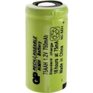 GP Batteries Spezial-Akku 2/3 AA Flat-Top NiMH GP75AAH 1.2 V 750 mAh (30075AAH)