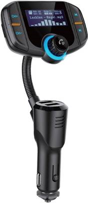 Renkforce FM Transmitter RF-FMD-01 Bluetooth®, microSD, Klinke, USB inkl. Freisprechfunktion (RF-3195908)