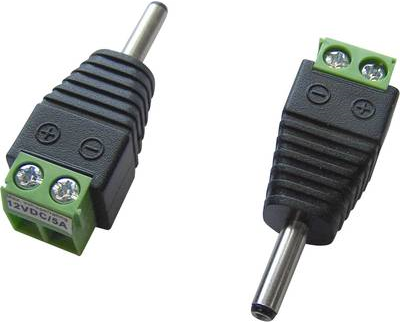 TRU COMPONENTS LT-DC3.5M Niedervolt-Steckverbinder Stecker, gerade 3.5 mm 1.3 mm 1 St. (548166)