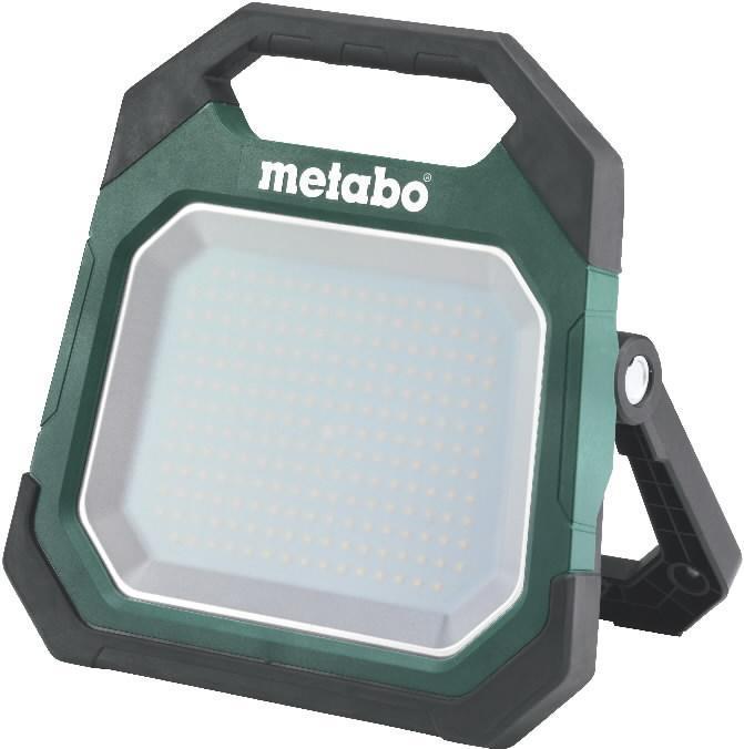 Faretto da cantiere Metabo a batteria BSA 18 Volt con potente Power LED 10000