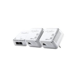 Devolo dLAN 500 WiFi Network Kit - Netzwerk-Kit - Bridge - HomePlug AV (HPAV) - 802,11b/g/n - 2,4 GHz - an Wandsteckdose anschließbar (Packung von 3) (9090)
