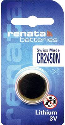 Renata Knopfzelle CR 2450N Lithium CR2450N 540 mAh 3 V 1 St. (700377)