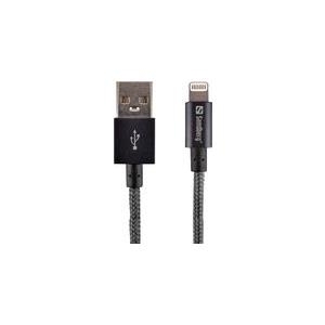 Sandberg Excellence - Lightning-Kabel - USB (M) bis Lightning (M) - 1 m - Schwarz - für Apple iPad/iPhone/iPod (Lightning)