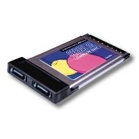 Exsys EX-3390 - Speicher-Controller - 2 Sender/Kanal - SATA 1,5Gb/s - 150MBps - CardBus (EX-3390)