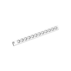 Bachmann - Verlängerungsschnur (Rack - einbaufähig) - 12 Ausgangsstecker - 0U - Deutschland (333.413)