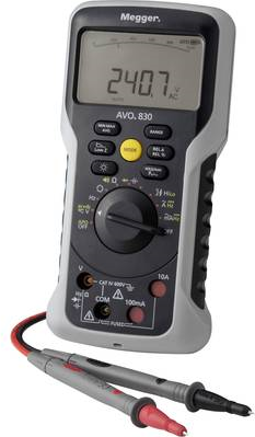 Megger AVO830 Hand-Multimeter analog, digital CAT IV 600 V Anzeige (Counts): 10000 (1007-494)