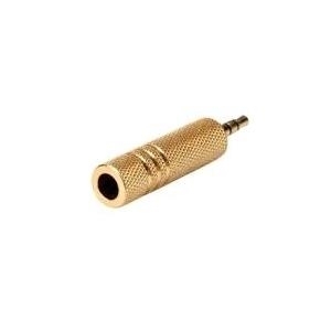 ROLINE Gold - Audio-Adapter - Stereohörer 6,35 mm (W) - Mini-Phone Stereo 3.5 mm (M) (11.88.4212)