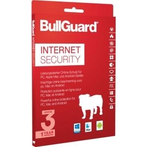 BullGuard Internet Security - Box-Pack (1 Jahr) - 3 Geräte - Win, Mac, Android (BG1613)