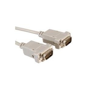 ROLINE 11.01.6018 cavo e adattatore video 1,8 m Grigio (ROLINE RS232 Cable DB9-DB9. M/M. Grey. 1.8m)