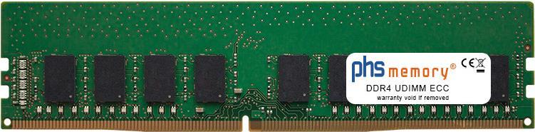 PHS-memory 8GB RAM Speicher für Gigabyte H270-T71 (rev. 110) DDR4 UDIMM ECC 2400MHz (SP320226)