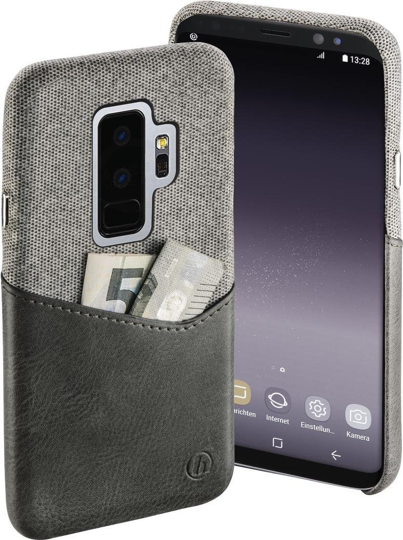 Hama Cover Gentle für Samsung Galaxy S9+, Hellgrau (00183045)