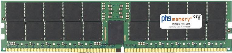 PHS-memory 64GB RAM Speicher kompatibel mit Lenovo ThinkSystem SD650 V3 (7D7M) Neptune DDR5 RDIMM 4800MHz PC5-38400-R (SP461067)