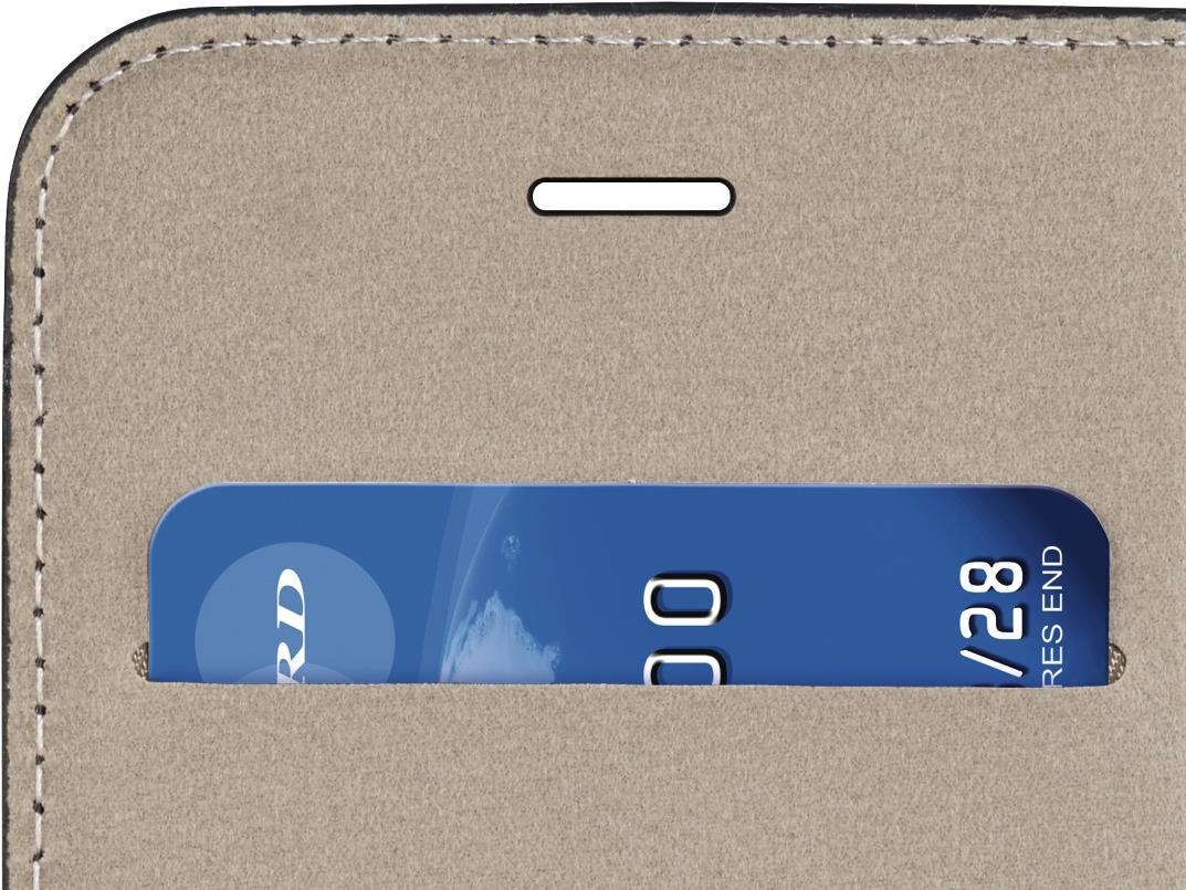 Hama Booklet Guard Case - Essential - Flip-Hülle für Mobiltelefon - Kunstleder - Schwarz - für Samsung Galaxy J5 (2016) (00178060)