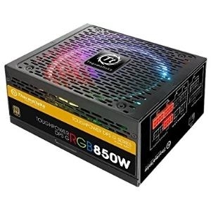 Thermaltake Toughpower DPS G RGB 850W - Stromversorgung (intern) - ATX12V 2.31/ EPS12V 2.92 - 80 PLUS Gold - Wechselstrom 100-240 V - 850 Watt - aktive PFC - Europa - Schwarz