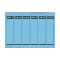 Esselte Leitz - Selbstklebende Rückenschilder - Grau - 39 x 192 mm - 80 g/m2 - 150 Etikett(en) (25 Bogen x 6) (1686-20-85)