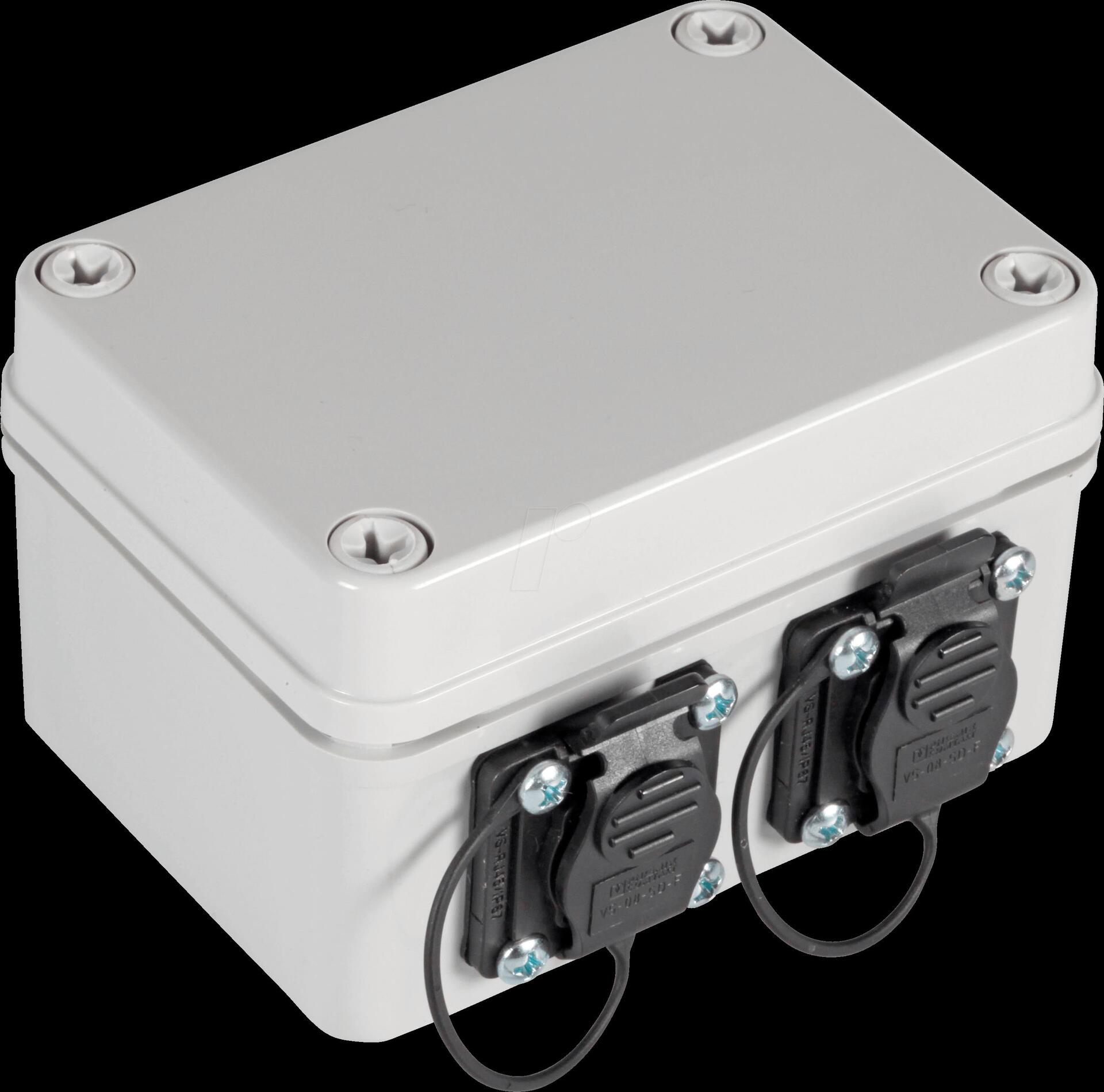 EFB-Elektronik IP67 Housing - Gehäuse mit modularen Einsätzen - 2 Ports (53730.1V2)
