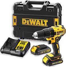 Trapano avvitatore a batteria Dewalt DCD777S2T 18 V 2 x 1,5 Ah