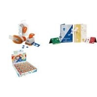 WEDO Motiv-Locher, klein, 20er Display, sortiert Maße Locher: (B)65 x (T)44 x (H)45 mm, Maße Display: (B)280x (168 1020)