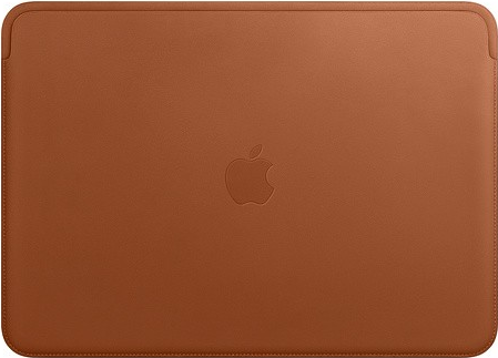 Apple Lederhulle per MacBook Air & MacBook Pro 33 cm (13 pollici), Saddle Brown