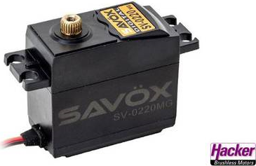 Savöx Standard-Servo SV-0220MG Digital-Servo Getriebe-Material: Metall Stecksystem: JR (80101048)