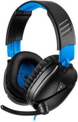 Cuffie da gioco cablate Turtle Beach Recon 70P nere/blu