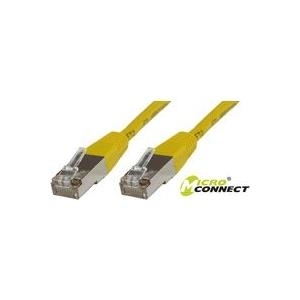 MicroConnect - Netzwerkkabel - RJ-45 (M) bis RJ-45 (M) - 5 m - STP - CAT 5e - verseilt - Gelb