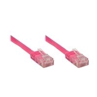Alcasa 1m Cat. 6 - U/UTP - RJ-45 - RJ-45 - Männlich/männlich - Gold - 10GBase-T - Cat6 (806U-F010M)
