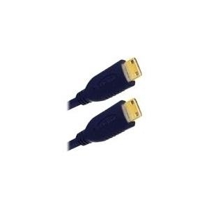 Jou Jye Computer AVC 104 - Video- / Audiokabel - HDMI - 30 AWG - Mini-HDMI, 19-polig (M) - Mini-HDMI, 19-polig (M) - 5,0m - Dreifachisolierung - (HDMI 1.3c) - Schwarz (AVC 104-5.0)