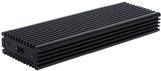 I-TEC USB C 3.1 Gen. 2 MySafe Festplattengehaeuse fuer M.2 NVMe PCIe SSD Festplatten bis zu 10 Gbps Alugehaeuse Schwarz (C31MYSAFENVME)