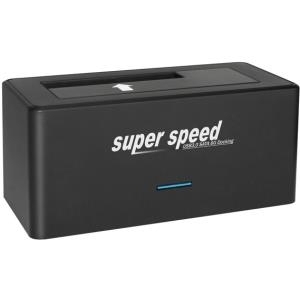 ROLINE - HDD-Dockingstation - Buchten: 1 - 6.4 cm, 8.9 cm (2.5, 3.5) - SATA 6Gb/s - 600 MBps - USB 3.0 - Schwarz (16.01.4121)