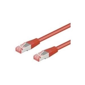 Cavo patch CAT6 2,0 m rosso S/FTP 2xRJ45, PVC, CCA