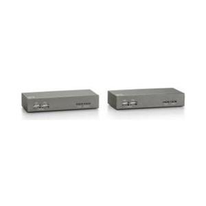 LevelOne KVM-9006 KVM Cat.5 USB Extender Kit (Transmitter and Receiver) - KVM-Extender - USB - extern - bis zu 150 m (0590008)
