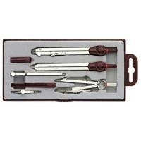 rotring Zirkel-Set Centro, 7-teilig Inhalt: Universalzirkel, Verlängerungsstange, Stechzirkel (R529215)