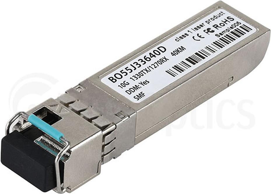 BlueOptics SFP-10G-BX-D-40KM-IX-BO modulo ricetrasmettitore di rete in fibra ottica 10000 Mbit/s SFP (SFP-10G-BX-D-40KM-IX-BO)