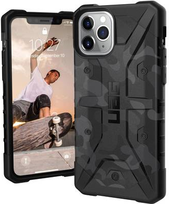 UAG Rugged Case for iPhone 11 Pro [5.8  screen] - Pathfinder SE Midnight Camo - Hintere Abdeckung für Mobiltelefon - widerstandsfähig - composite - Midnight Camo - für Apple iPhone 11 Pro