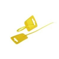 Kabelbinder, Euroloch und Beschriftungsfeld, RAL 1026, VE 100 Stück, gelb, 4,8 x 250mm, Good Connections® (KAB-250BFY)