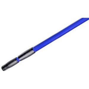 Peggy Perfect Teleskopstange, Metall, 2 x 0,65 m mit Gewinde, Durchmesser: 22 mm, Handschutz schwarz, - 1 Stück (50557)