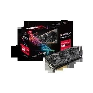 ASUS ROG-STRIX-RX580-T8G-GAMING - Grafikkarten - Radeon RX 580 - 8 GB GDDR5 - PCIe 3.0 x16 - DVI, 2 x HDMI, 2 x DisplayPort ASUS ROG-STRIX-RX580-T8G-GAMING - Grafikkarten - Radeon RX 580 - 8 GB GDDR5 - PCIe 3.0 x16 - DVI, 2 x HDMI, 2 x DisplayPort