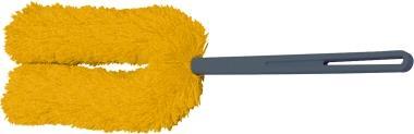 Vermop Gabelmop 13980 mit Stiel Acrylgarn gelb/grau (13980)