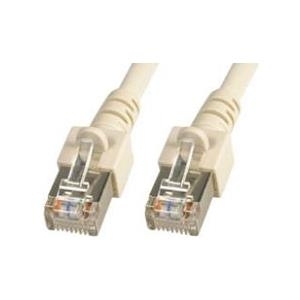 M-Cab 7.5m CAT5e SF/UTP cavo di rete Grigio 7,5 m SF/UTP [S-FTP] (CAT5E SFTP RJ45 7.5M GREY - 2.5GBIT PATCH CABLE)