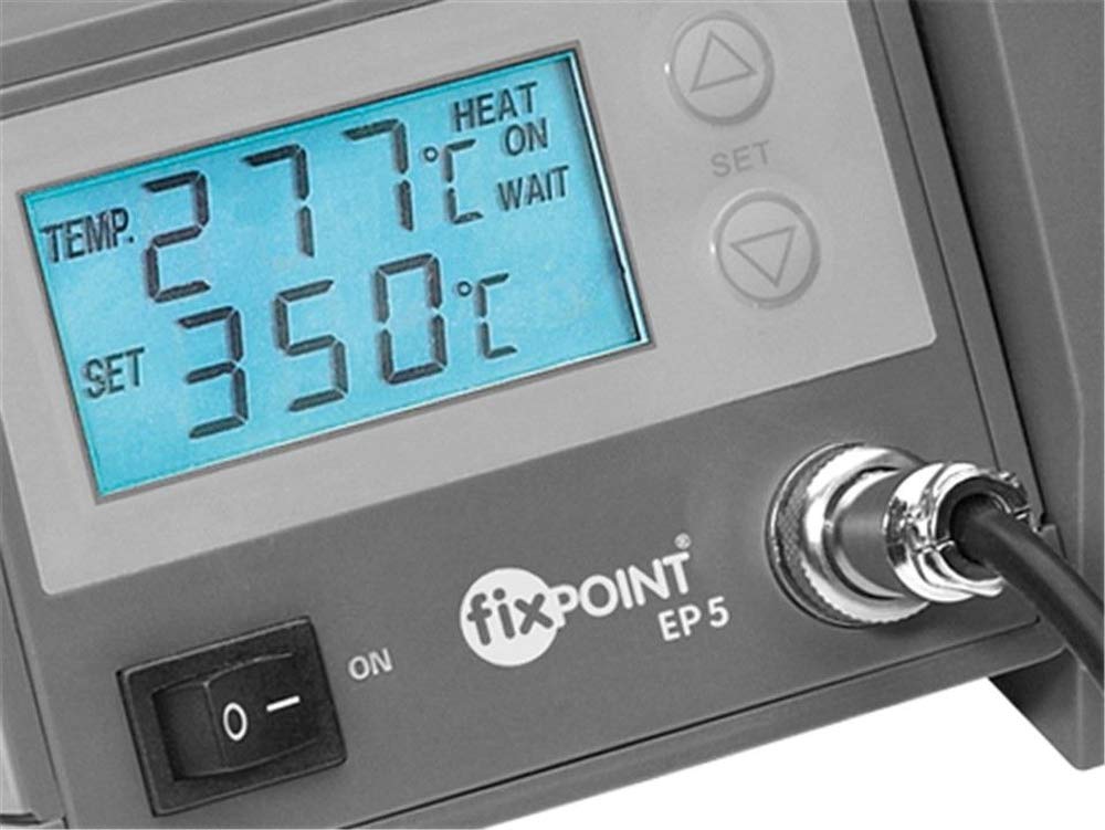 Temperaturanzeige für EP5 Digitale Lötstation mit Soll und Ist