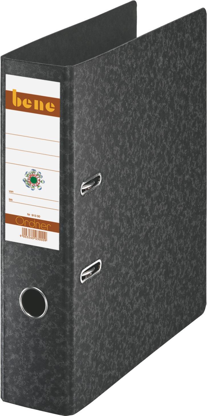 Bene 91300 Faserplatte Schwarz - Grau Aktendeckel (91300)