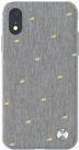 Moshi Vesta - Hintere Abdeckung für Mobiltelefon - Gewebe - Pebble Grey (99MO116011)