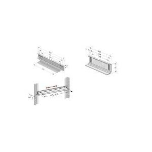 Apra-Gruppe apraNET - Gleitschienenmontagesatz - 48,3 cm (19) (316-544-00)