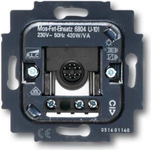 Busch-Jaeger 6804U-101 Metallisch Steckdose (6800-0-2218)