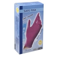 HANDSCHUHE NITRIL PINK M,100 S (27055)
