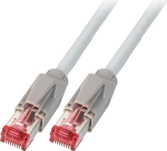 RJ45 Patchkabel 2x TM21 Daetwyler 1200 MHz 1,50 Meter Grau (K8708GR.1,5)