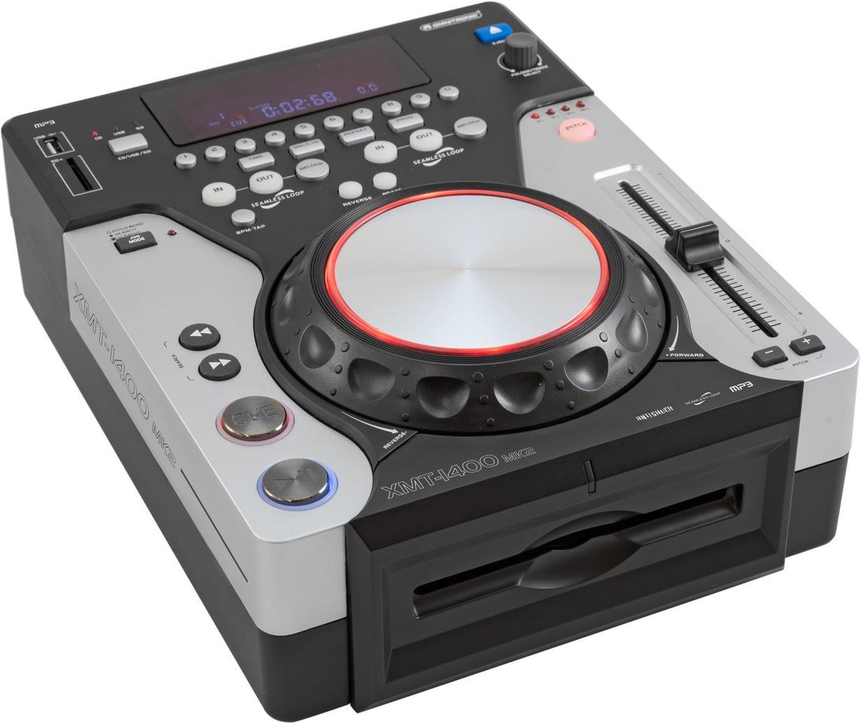 OMNITRONIC XMT-1400 MK2 Tabletop-CD-Player (11046036)