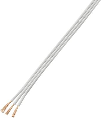 TRU COMPONENTS 1564510 Litze 3 x 0.75 mm² Weiß 10 m (1564510)