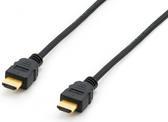 Equipaggiamento - Highspeed - Cavo HDMI con Ethernet - HDMI può essere HDMI con - 18 m - nero - supporto di 4K 30 Hz (pacchett